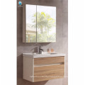 Made in china factory concise MDF cabinet mirror laundry room cabinets